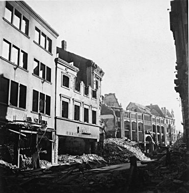 Hagen nach dem Luftangriff vom 1. Oktober 1943 - Elberfelder Strae