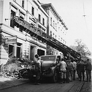 Hagen nach dem Luftangriff vom 1. Oktober 1943 - Elberfelder Strae