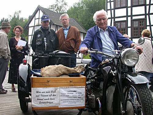 Fritz Snger und seine Holzvergaser-Zndapp