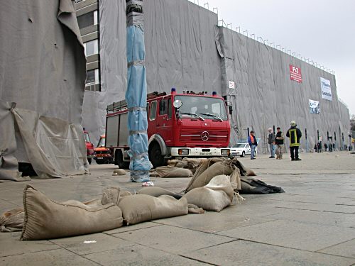 Der Betonriese liegt in Trmmern