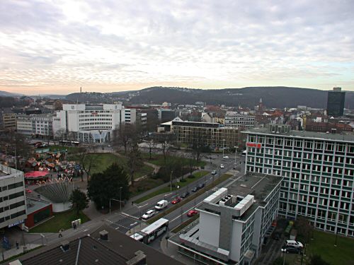 Weinnachtsmarkt und Mark-E