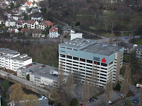 Kegelzentrum und Sparkassen-Parkhaus