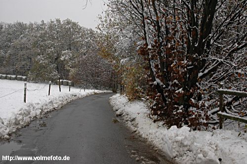 Frher Wintereinbruch im November