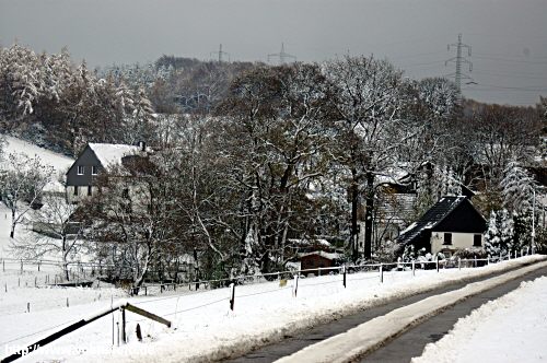 Frher Wintereinbruch im November